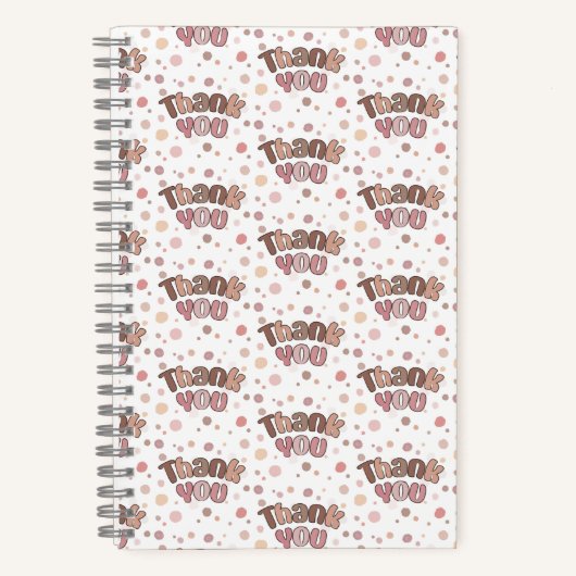 Vielen Dank Notizblock (Vorderseite)