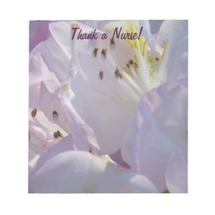 Vielen Dank! Notizblock Pastel Rhodies Blume