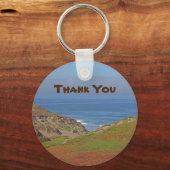 Vielen Dank Ocean Landscape Foto Beach Wertschätzu Schlüsselanhänger (Vorderseite)