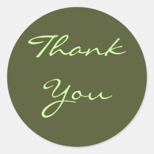 Vielen Dank, Olive Sticker