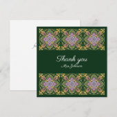 Vielen Dank, Olive und Lavendel Azulejos (Vorne/Hinten)