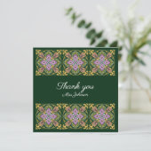 Vielen Dank, Olive und Lavendel Azulejos (Stehend Vorderseite)