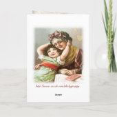 Vielen Dank, Oma ~ Card Dankeskarte (Rückseite)