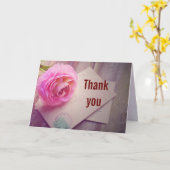 Vielen Dank, Orchideenkarte Karte (Gelbe Blume)