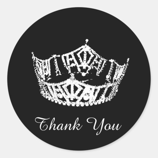 Vielen Dank, Pageant Crown Sticker (Vorderseite)
