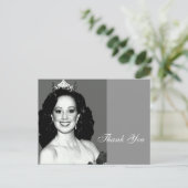 Vielen Dank Pageant Postcard Postkarte (Stehend Vorderseite)