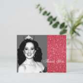 Vielen Dank Pageant Postcard Postkarte (Stehend Vorderseite)