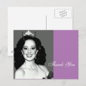 Vielen Dank Pageant Postcard Postkarte (Vorne/Hinten)