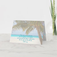 Vielen Dank Palm Tree Pastor Wertungskarte