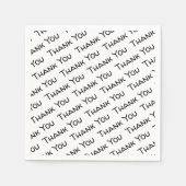 Vielen Dank Paper Napkins Serviette (Vorderseite)