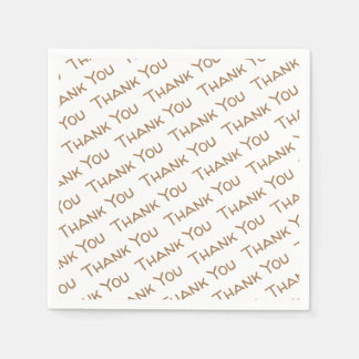 Vielen Dank Paper Napkins Serviette