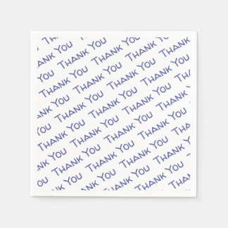 Vielen Dank Paper Napkins Serviette