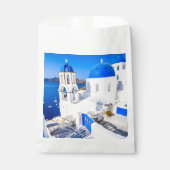 Vielen Dank Papiertüte Oia Santorini Geschenktütchen (Vorderseite)