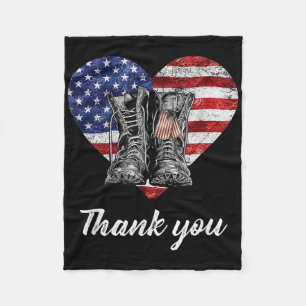 Vielen Dank Patriotic Shirts Gedenktag 4. Juli Fleecedecke