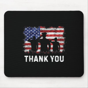 Vielen Dank Patriotic Shirts Gedenktag 4. Juli Mousepad