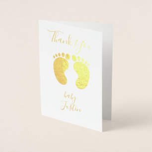 Vielen Dank, Personalisiert Name Foil Card Folienkarte