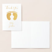 Vielen Dank, Personalisiert Name Foil Card Folienkarte (Anzeige)