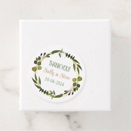 Vielen Dank, personalisierte Gastgeschenk Hochzeit Geschenkanhänger (Beispiel)