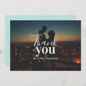Vielen Dank, Personalisiertes Foto Dankeskarte (Vorne/Hinten)