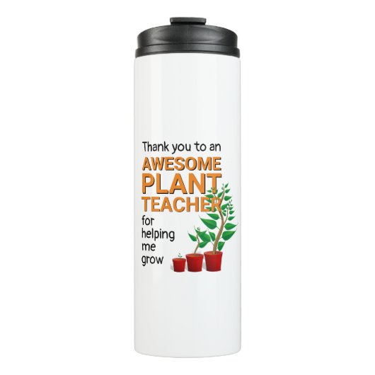 Vielen Dank Phantastisch Teacher Thermosbecher (Vorderseite)