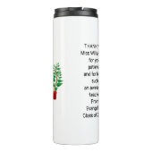 Vielen Dank Phantastisch Teacher Thermosbecher (Rückseite)