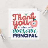 Vielen Dank Phantastische Hauptkarte Karte (Vorderseite/Rückseite Beispiel)