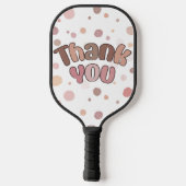 Vielen Dank Pickleball Schläger (Rückseite)