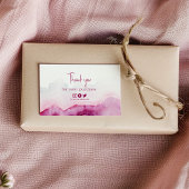 Vielen Dank, pink aginieren Karte soziale Links ei