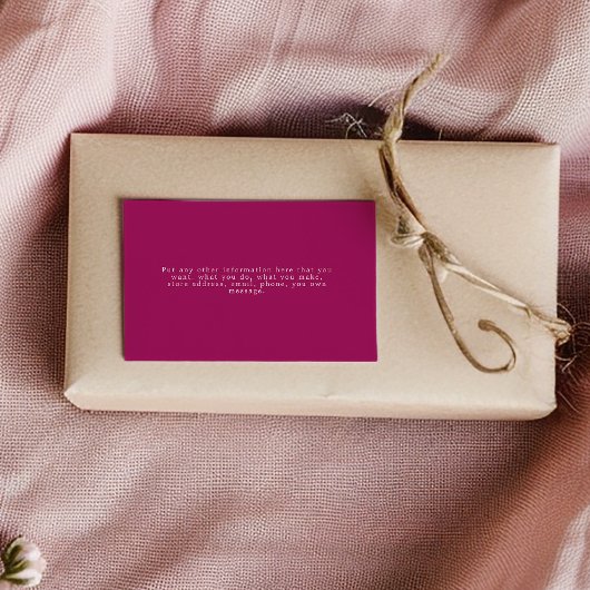 Vielen Dank, pink aginieren Karte soziale Links ei