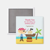 Vielen Dank, Pirate Magnet (Vorderseite/Rückseite)