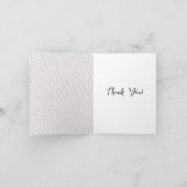 Vielen Dank Polka Dots Karte (Innenseite)