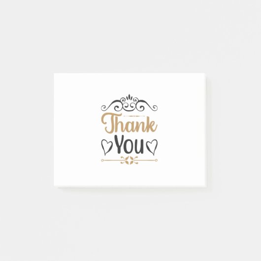 Vielen Dank Post-it Klebezettel (Vorderseite)