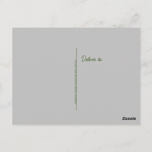 Vielen Dank, Postcard oder verwenden Sie Ihre eige Postkarte (Rückseite)