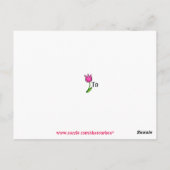 Vielen Dank Postcard - SRF Postkarte (Rückseite)