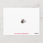 Vielen Dank Postcard - SRF Postkarte (Rückseite)