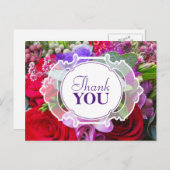 Vielen Dank Postkarte (Vorne/Hinten)