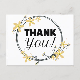 Vielen Dank Postkarte