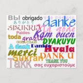 Vielen Dank, Postkarte (Vorderseite)