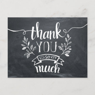 Vielen Dank, Postkarte