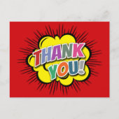Vielen Dank Postkarte (Vorderseite)