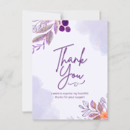 Vielen Dank, Postkarte