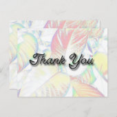 Vielen Dank, Postkarte (Vorne/Hinten)