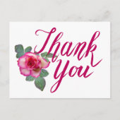 Vielen Dank Postkarte (Vorderseite)