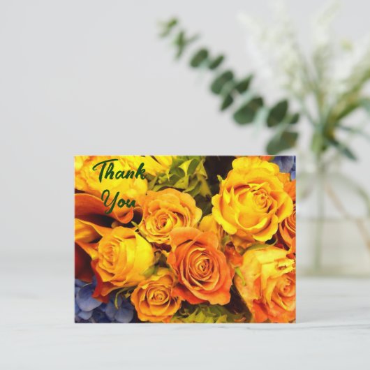 Vielen Dank_ Postkarte (Stehend Vorderseite)