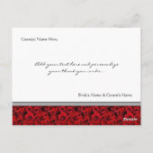 Vielen Dank, Postkarte (Rückseite)