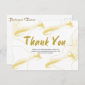 Vielen Dank Postkarte (Vorne/Hinten)