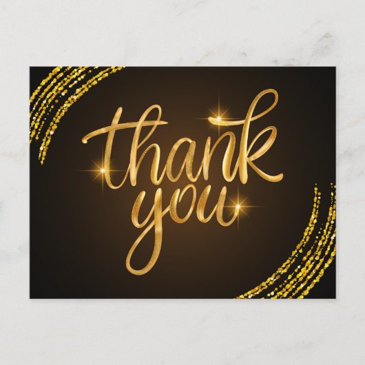 Vielen Dank Postkarte (Vorderseite)