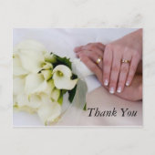 Vielen Dank Postkarte (Vorderseite)