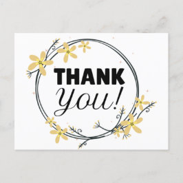 Vielen Dank Postkarte