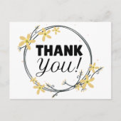 Vielen Dank Postkarte (Vorderseite)